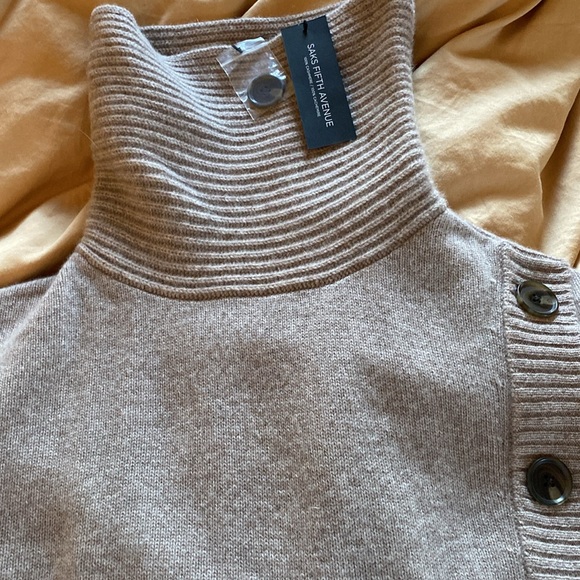 💯 Cashmere Luxurious Turtleneck Sweater New With Tags - Picture 14 of 15